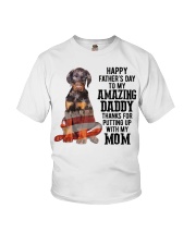 Father Day - Dobermann Youth T-Shirt tile