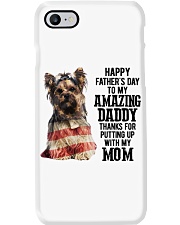 Father Day - Yorkshire Terrier Phone Case tile