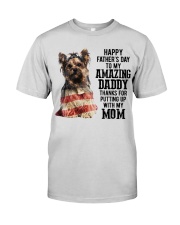 Father Day - Yorkshire Terrier Premium Fit Mens Tee tile