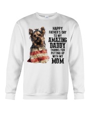Father Day - Yorkshire Terrier Crewneck Sweatshirt tile