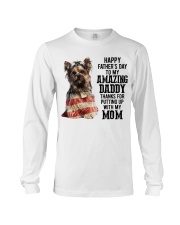 Father Day - Yorkshire Terrier Long Sleeve Tee tile