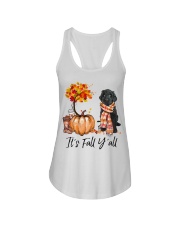 It is Fall - Labradoodle Ladies Flowy Tank tile