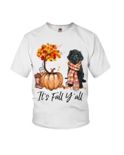 It is Fall - Labradoodle Youth T-Shirt tile