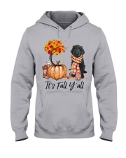 It is Fall - Labradoodle Hooded Sweatshirt front