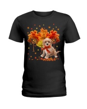 Fall Forest - Cavachon 1 Ladies T-Shirt tile