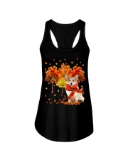 Fall Forest - Corgi Ladies Flowy Tank tile