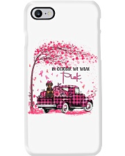 Pink Autumn - Dobermann Phone Case tile