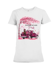Pink Autumn - Dobermann Premium Fit Ladies Tee tile