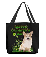 Gold Grass - Corgi All-Over Tote tile