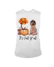 It is Fall - German Shorthaired Pointer Sleeveless Tee tile