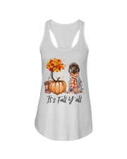 It is Fall - German Shorthaired Pointer Ladies Flowy Tank tile