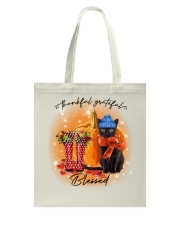 Grateful - cat 3 Tote Bag tile