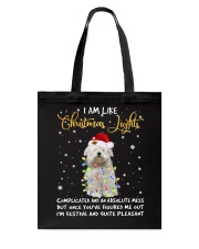 Christmas Lights - Coton De Tulear Tote Bag tile