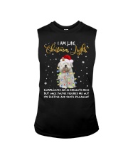 Christmas Lights - Coton De Tulear Sleeveless Tee tile