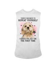 First Time - CREAM American Cocker Spaniel Sleeveless Tee tile