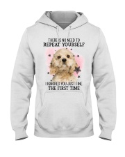 First Time - CREAM American Cocker Spaniel Hooded Sweatshirt tile