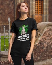 Happy Clover - Bull Terrier 2 Classic T-Shirt apparel-classic-tshirt-lifestyle-06