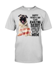 Father Day - Pug Premium Fit Mens Tee tile