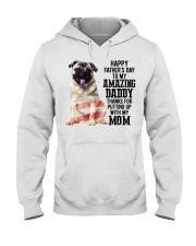 Father Day - Pug Hooded Sweatshirt tile