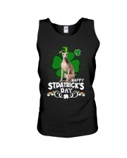 Happy Clover - Italian Greyhound 1 Unisex Tank tile