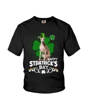 Happy Clover - Italian Greyhound 1 Youth T-Shirt tile