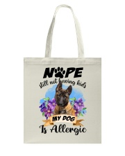 Allergic - Malinois Tote Bag tile