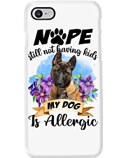 Allergic - Malinois Phone Case tile