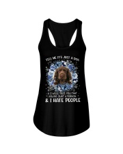 Hate People - Sussex Spaniel Ladies Flowy Tank tile