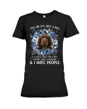 Hate People - Sussex Spaniel Premium Fit Ladies Tee tile