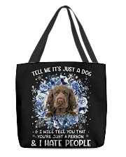 Hate People - Sussex Spaniel All-Over Tote tile