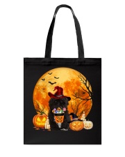 Moon Candy - BLACK Shih Tzu Tote Bag tile
