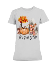 It is Fall - Old English Sheepdog Premium Fit Ladies Tee tile