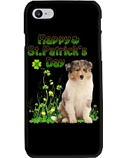 Gold Grass - Rough Collie 1 Phone Case tile