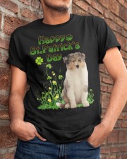 Gold Grass - Rough Collie 1 Classic T-Shirt apparel-classic-tshirt-lifestyle-26