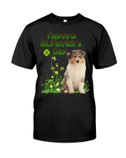 Gold Grass - Rough Collie 1 Classic T-Shirt front