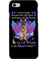 Feel You - Long Haired German Shepherd Phone Case tile