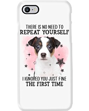 First Time - Jack Russell Terrier 2 Phone Case tile
