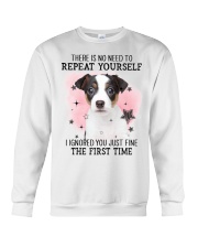 First Time - Jack Russell Terrier 2 Crewneck Sweatshirt tile