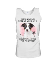 First Time - Jack Russell Terrier 2 Unisex Tank tile