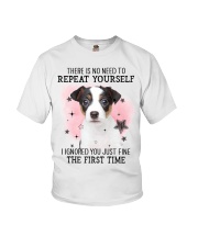 First Time - Jack Russell Terrier 2 Youth T-Shirt tile
