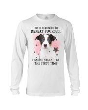 First Time - Jack Russell Terrier 2 Long Sleeve Tee tile