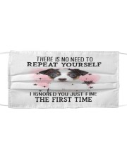 First Time - Jack Russell Terrier 2 Mask tile
