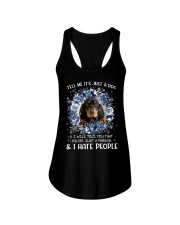 Hate People - Coonhound Ladies Flowy Tank tile