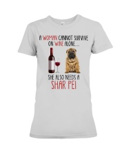 She Also Needs - Shar Pei Premium Fit Ladies Tee tile