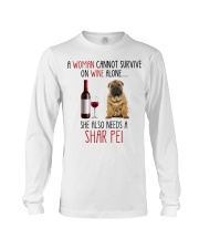 She Also Needs - Shar Pei Long Sleeve Tee tile