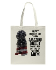 Father Day - Labradoodle Tote Bag tile
