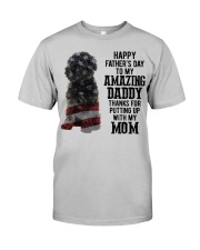 Father Day - Labradoodle Classic T-Shirt front