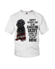 Father Day - Labradoodle Youth T-Shirt tile