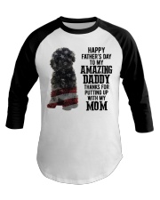Father Day - Labradoodle Baseball Tee tile