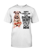 Father Day - Pitbull Classic T-Shirt tile